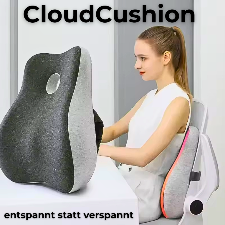 CloudCushion - Wie auf Wolken sitzen – jeden Tag.